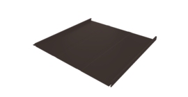 Фальц двойной стоячий Line Grand Line 0,5 Atlas X с пленкой на замках RR 32 темно-коричневый