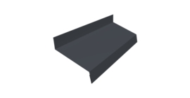 Отлив простой 50 0,45 Drap TR RAL 7024 мокрый асфальт (3м)