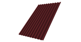 Профнастил С21R 0.45 Drap RAL 3005 красное вино