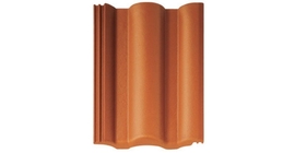 Рядная черепица Braas Таунус красный