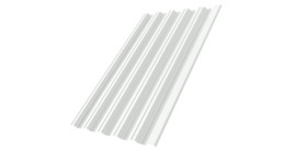 Профнастил HC35R 0.45 PE-Double RAL 9003 сигнальный белый