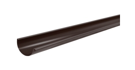 Желоб полукруглый 150 мм 3 м Мatt RAL 8017 шоколад