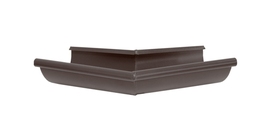 Угол желоба внешний 135 гр 150 мм Мatt RAL 8017 шоколад