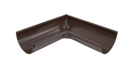 Угол желоба внутренний 90 гр 150 мм Мatt RAL 8017 шоколад
