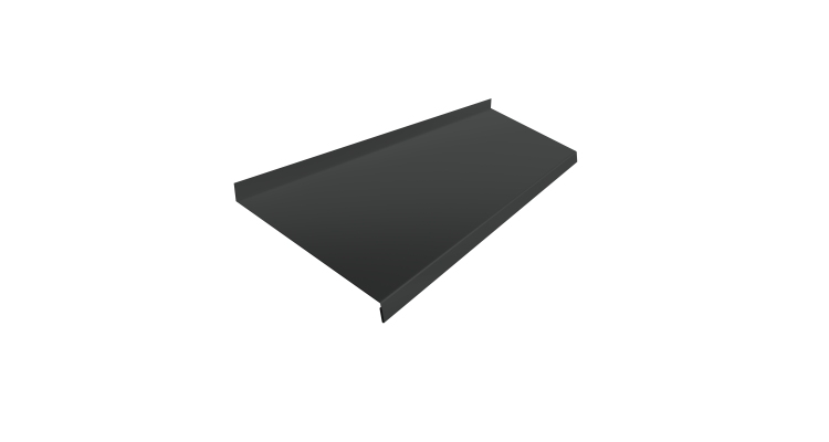 Отлив простой 200 0,45 PE с пленкой RAL 7016 антрацитово-серый (2м)