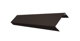 Ламель лицевая 50 забора жалюзи Texas 0.5 Atlas X с пленкой RR 32 темно-коричневый