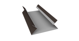 Планка угла внутреннего составная верхняя 0,45 Drap ST RR 32 темно-коричневый (2м)