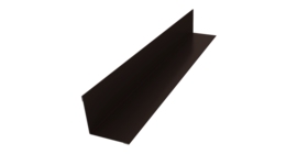 Угол внутренний 50х50 0,45 Drap TR RR 32 темно-коричневый (3м)