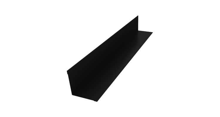 Угол внутренний 30х30 0,45 Drap TX RAL 9005 черный (3м)