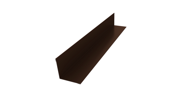Угол внутренний 30х30 0,5 Drap TX RAL 8017 шоколад (3м)
