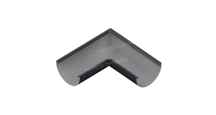 Угол желоба Металл Профиль ПРОЕКТ D185 Ral 7024