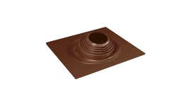 Проходной элемент MF CN угловой №6 (200-280мм) +240 силиконовый (металлический окрашенный фланец) коричневый